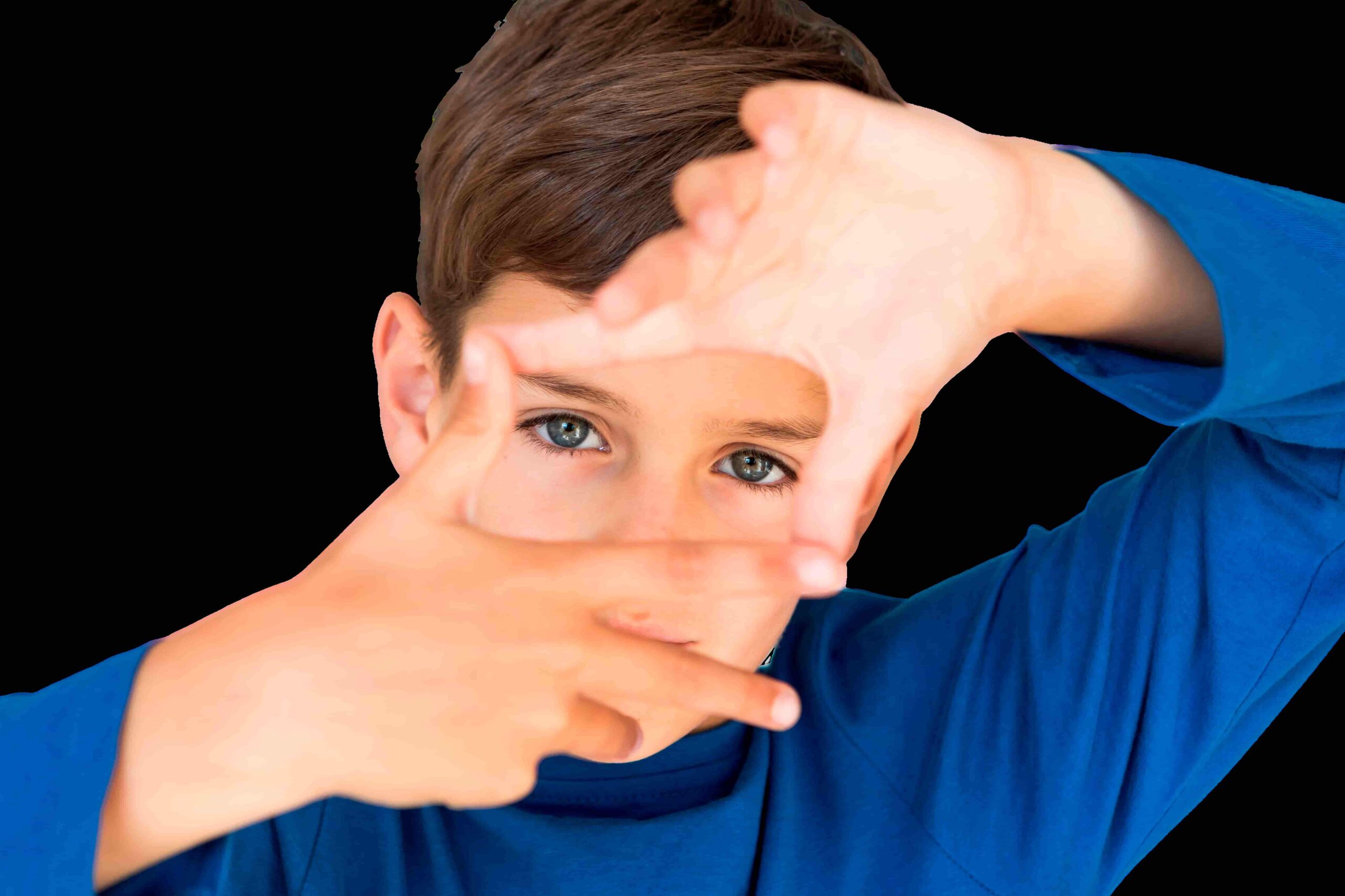 علاج حول العين عند الاطفال